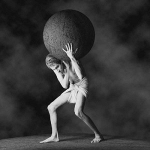 carrying the world on your shoulders