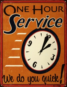 Give your project 1 hour service